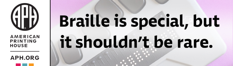 American Printing House says braille is special, but it shouldn't be rare.