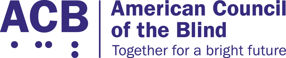 American Council of the Blind Logo.