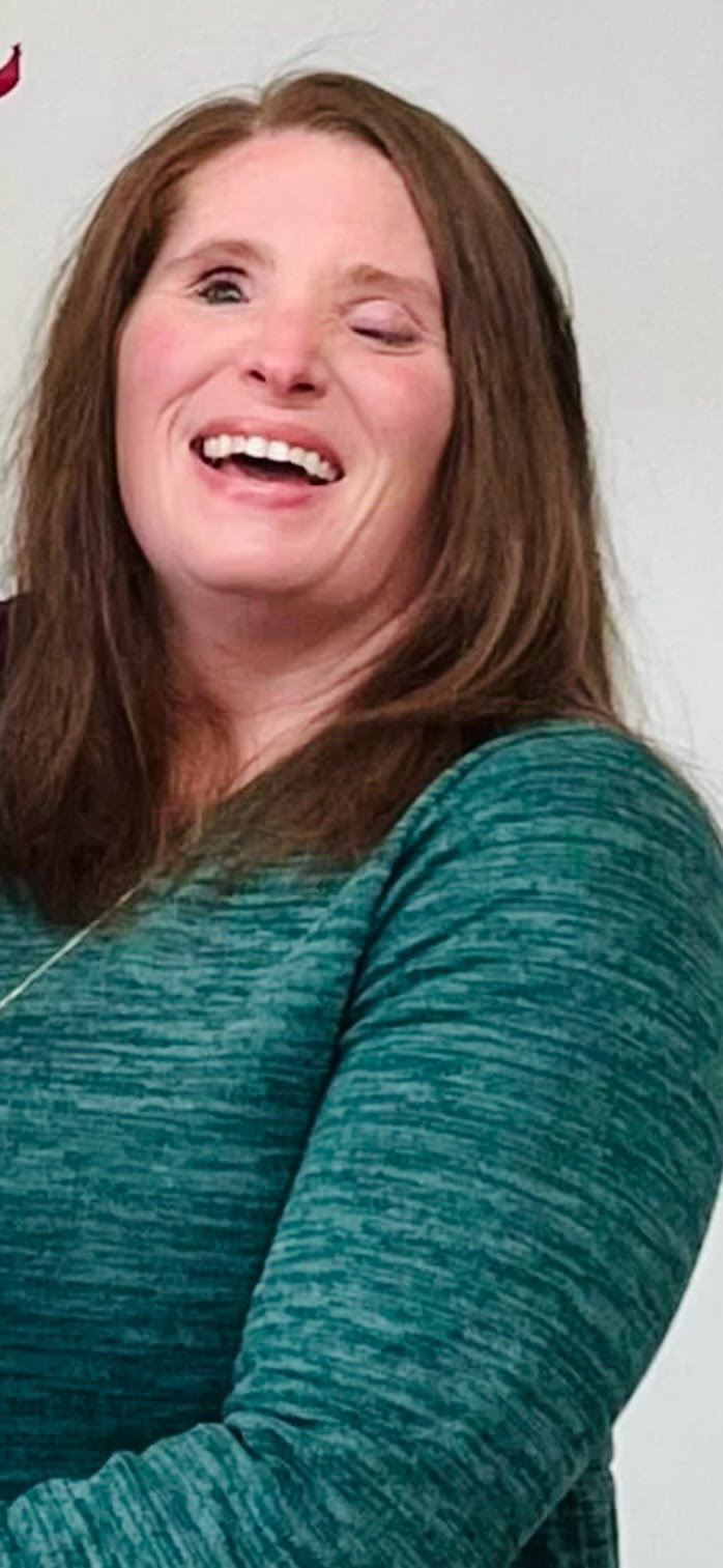 Jessie Brownlee in a green shirt