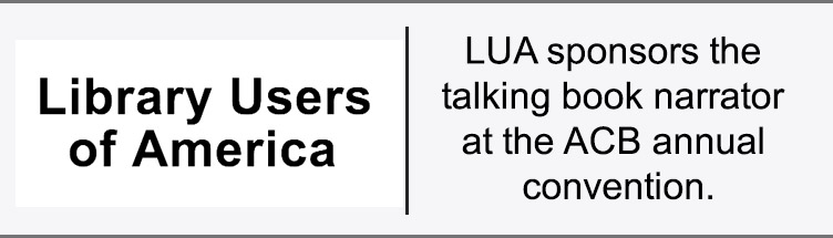 Library Users of America sponsorship