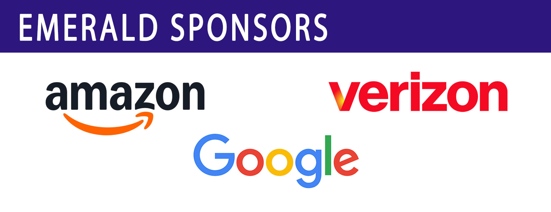 Block with Emerald Sponsor logos (sponsors listed under the block)