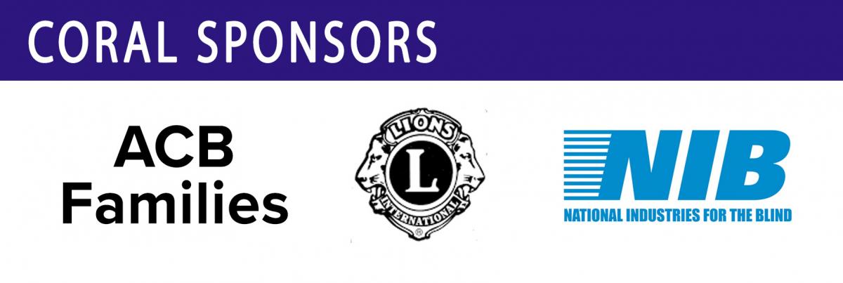 Block of Coral Sponsor Logos (sponsors listed under the block)