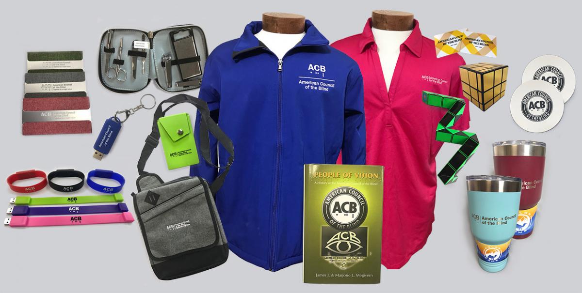Group picture of various ACB Mini Mall products
