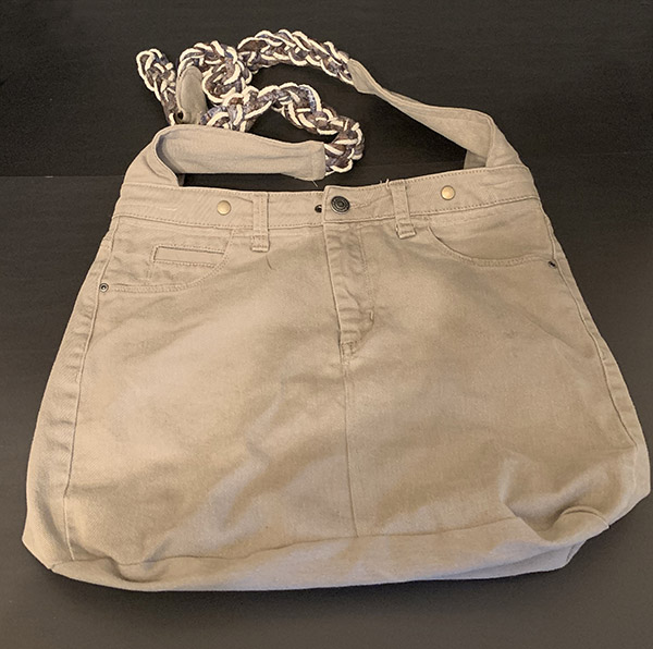 Khaki Jeans Purse